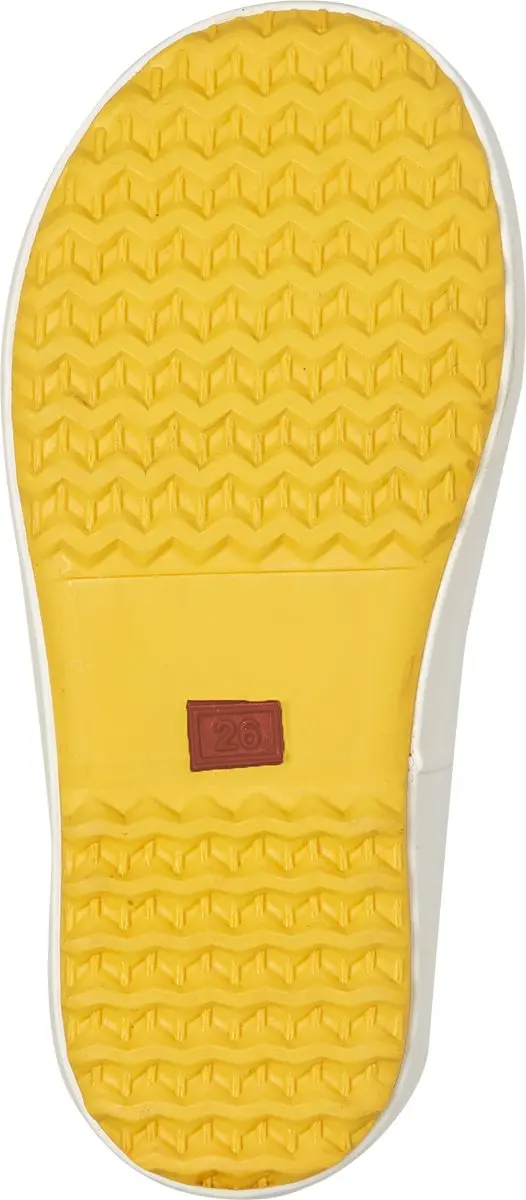 Bergstein Classic Thermo Regenlaarzen Kinderen - Geel - Maat 28