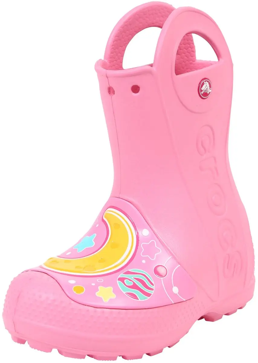Crocs regenlaarzen galactic hearts Pink-j1 (32-33)