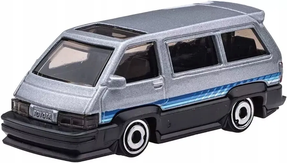 Hot Wheels 1986 Toyota Van HHF68 - Metaal Collector Model - Zwart/Grijs/Blauw