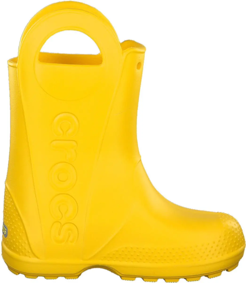 Crocs Handle It Regenlaarzen - Maat 34/35 Geel