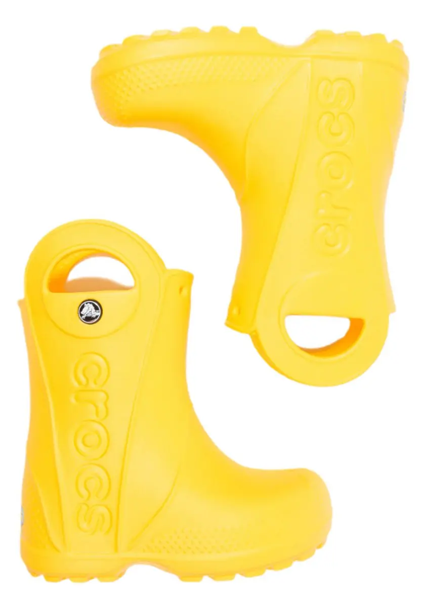 Crocs Handle It Regenlaarzen - Maat 34/35 Geel