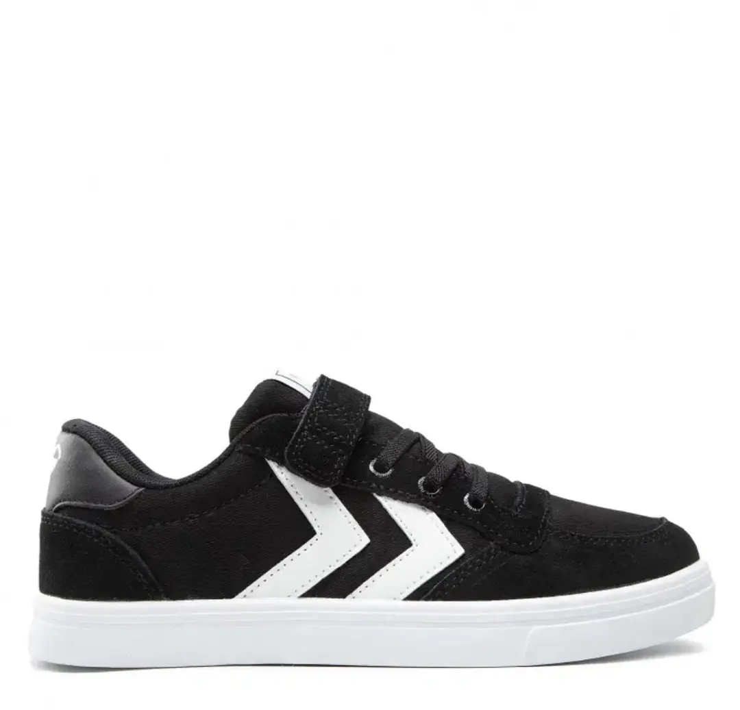 Hummel Slimmer Stadil Low Jr 204497 - Schoenmaat 30 - Zwart - afbeelding 4 van 6