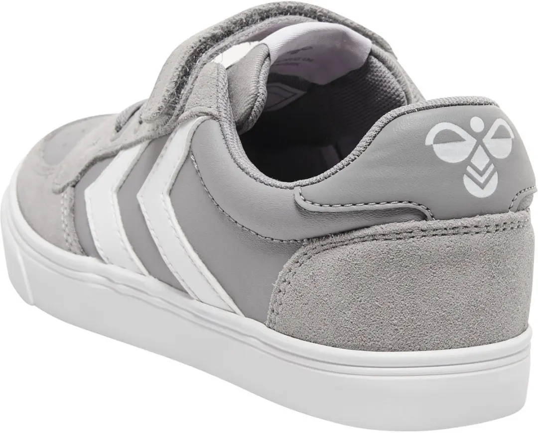 Hummel Slimmer Stadil Leather Low Jr - Alloy - 30 - afbeelding 2 van 6