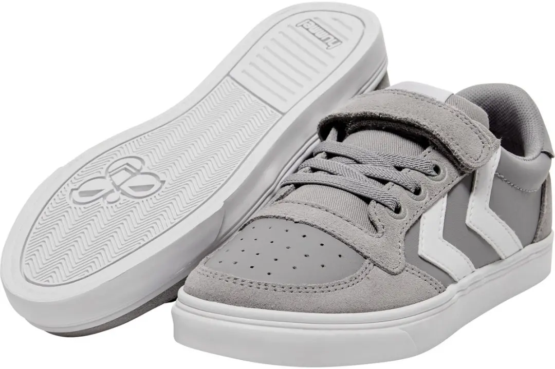 Hummel Slimmer Stadil Leather Low Jr - Alloy - 30 - afbeelding 6 van 6
