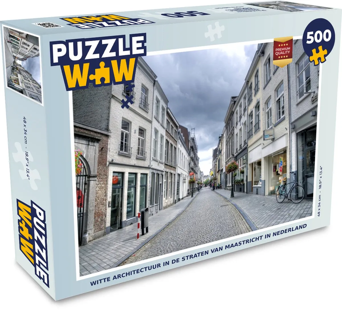 PuzzleWow Architectuur Maastricht Legpuzzel 500 Stuks