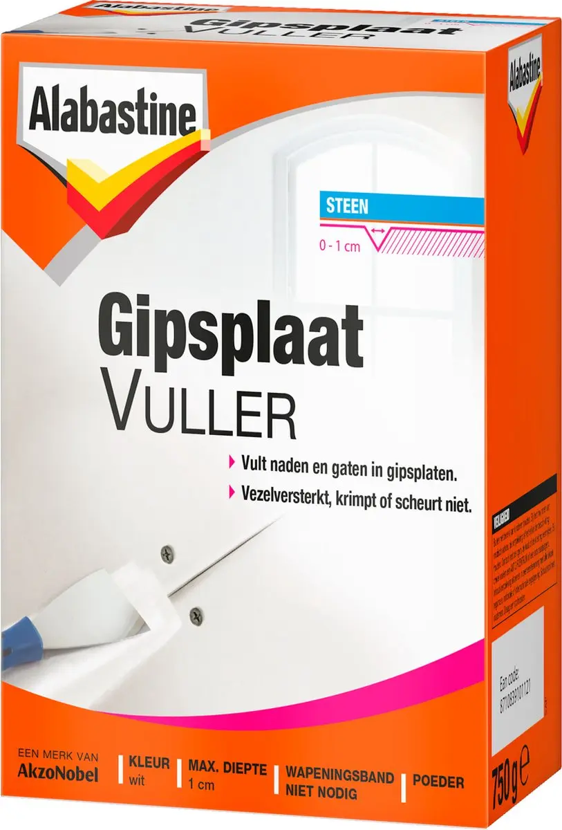 Alabastine gipsplaatvuller poeder