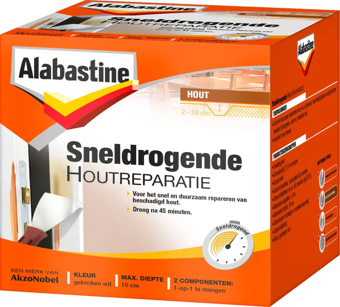 Alabastine Sneldrogende Houtreparatie