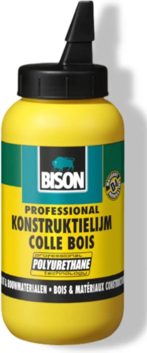 Bison Konstruktielijm 750g - D4 Waterbestendig