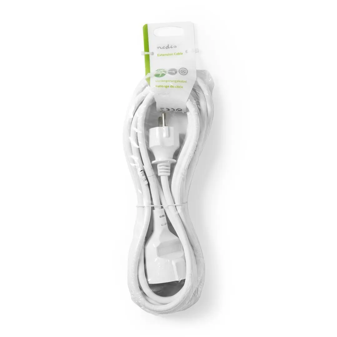 Nedis Verlengkabel Frans Male - Frans Female 5m 3680W