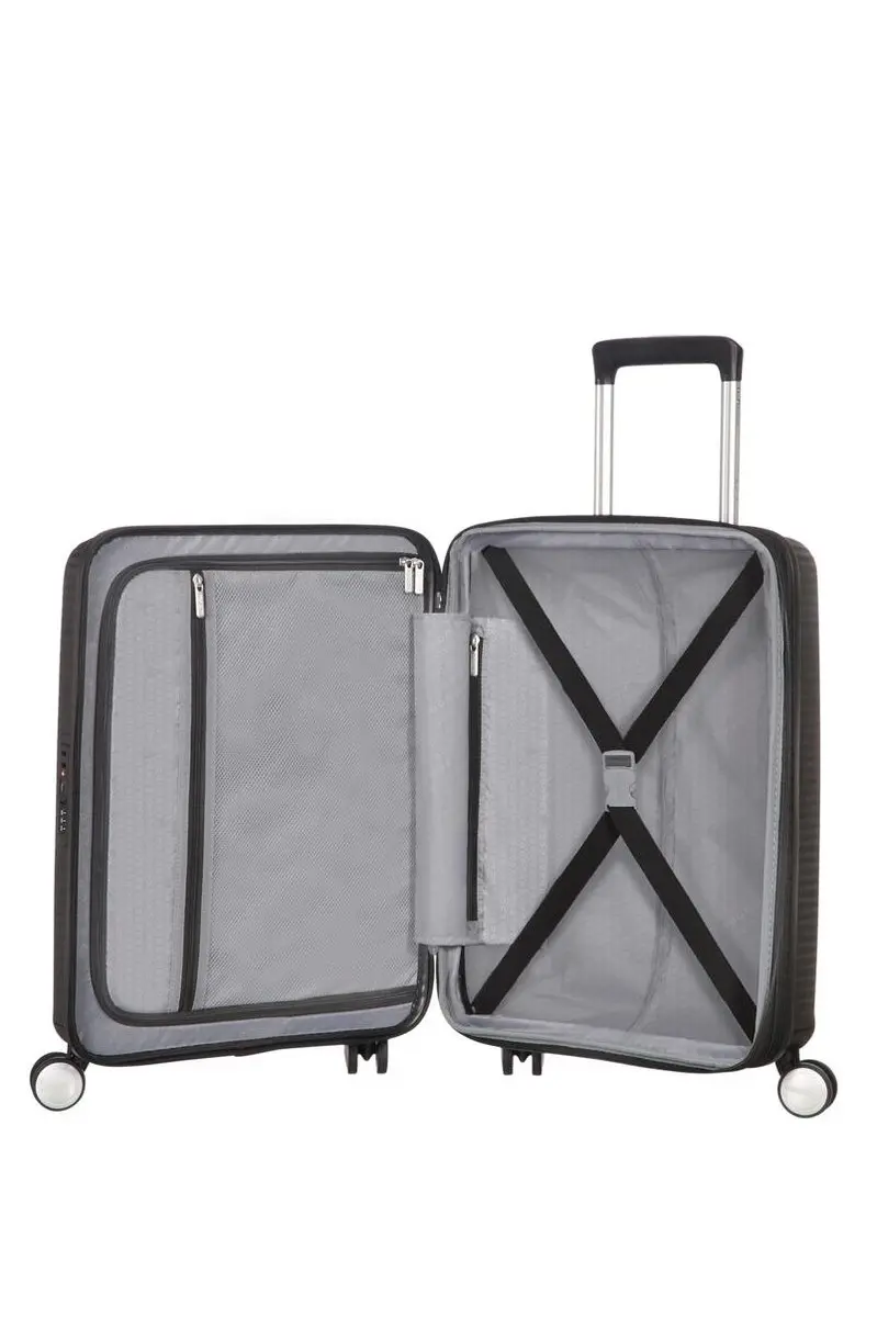 American Tourister Soundbox Spinner 55/20 Koffer - 41L - Zwart - afbeelding 5 van 6
