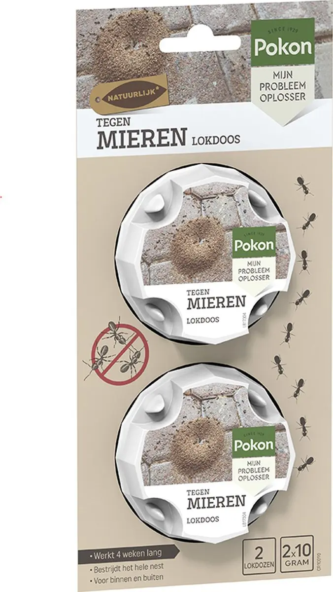 Pokon Tegen Mieren Lokdoos - 2 Stuks - afbeelding 2 van 6
