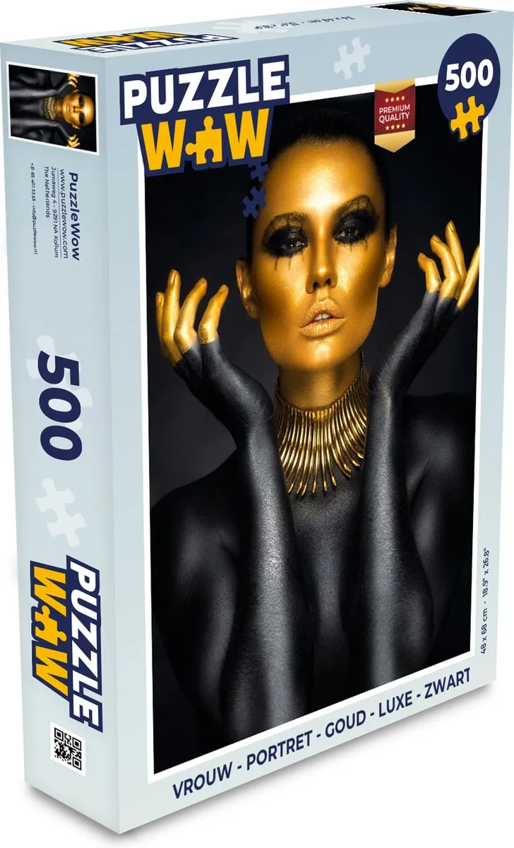 PuzzleWow Portret Puzzel 500 Stuks