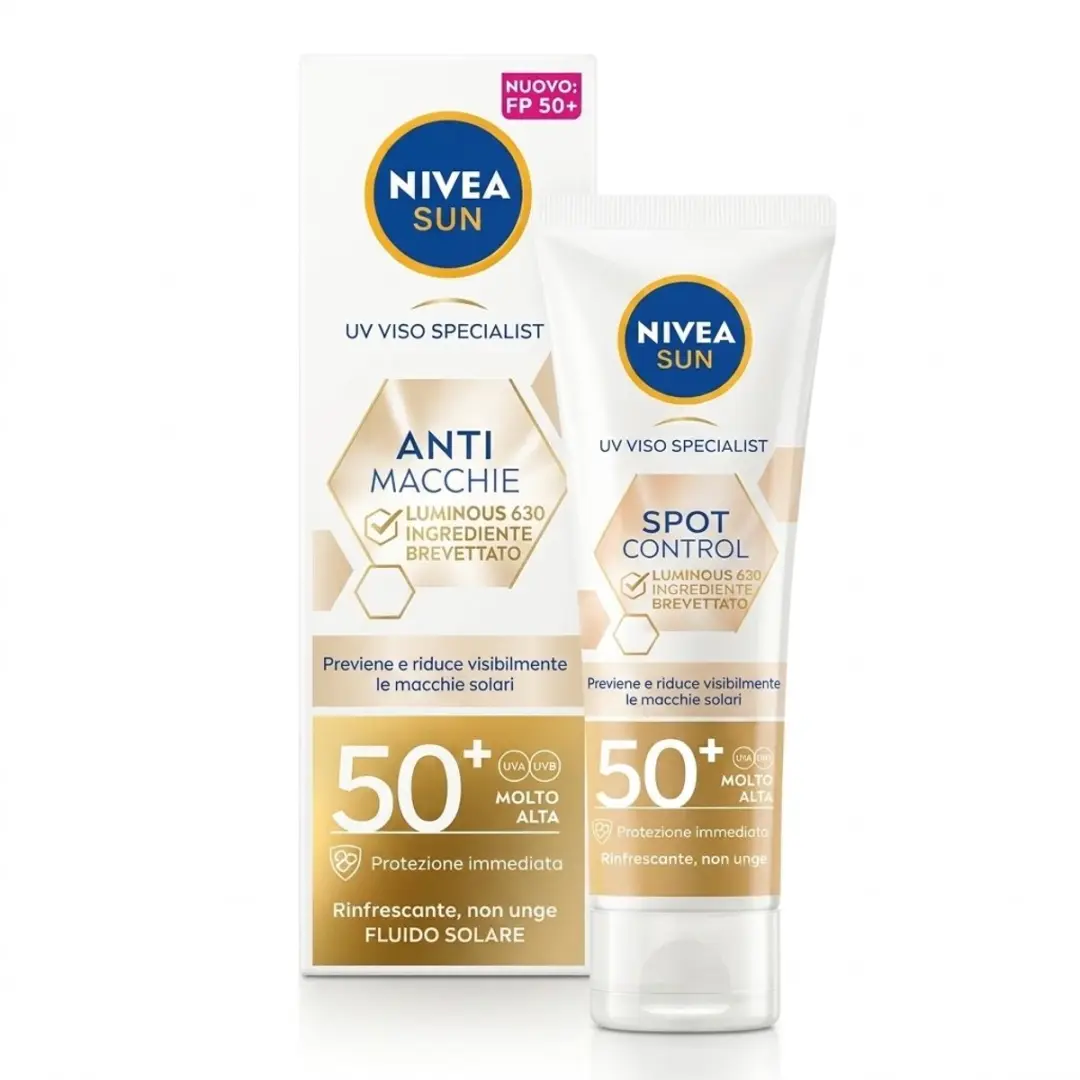 NIVEA SUN Face Luminous Anti-Spot Zonnebrandcrème SPF 50+ 40ml
