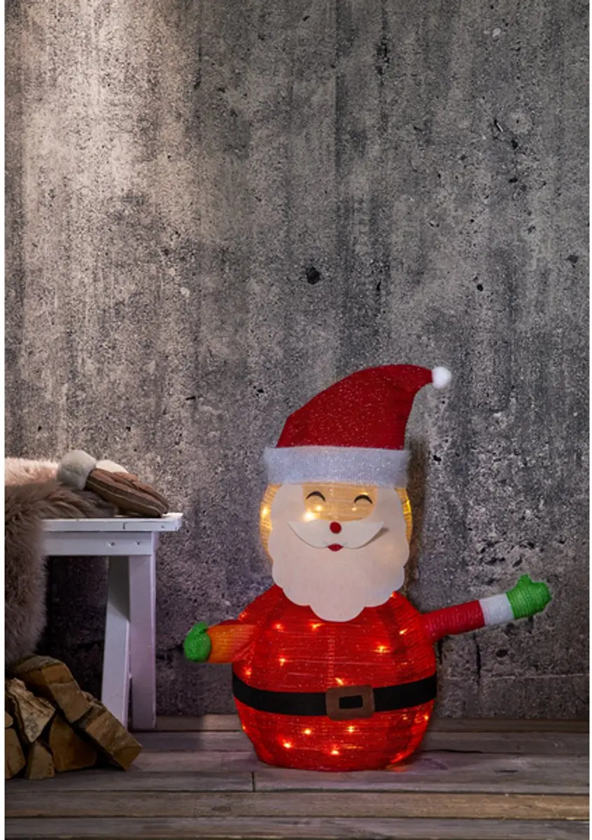 Star Trading Buzz LED-Kaarsenversiering 60cm - 9 Lichtpunten - Antraciet - afbeelding 6 van 6
