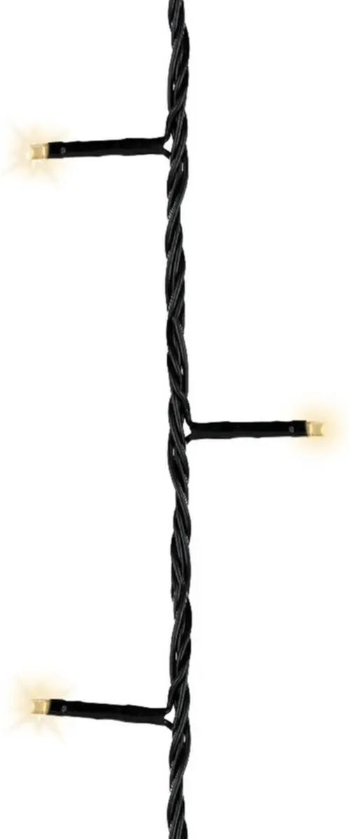 Lumineo Basic Twinkle Lights 360LED 27m - Warm wit - Zwart - afbeelding 4 van 6