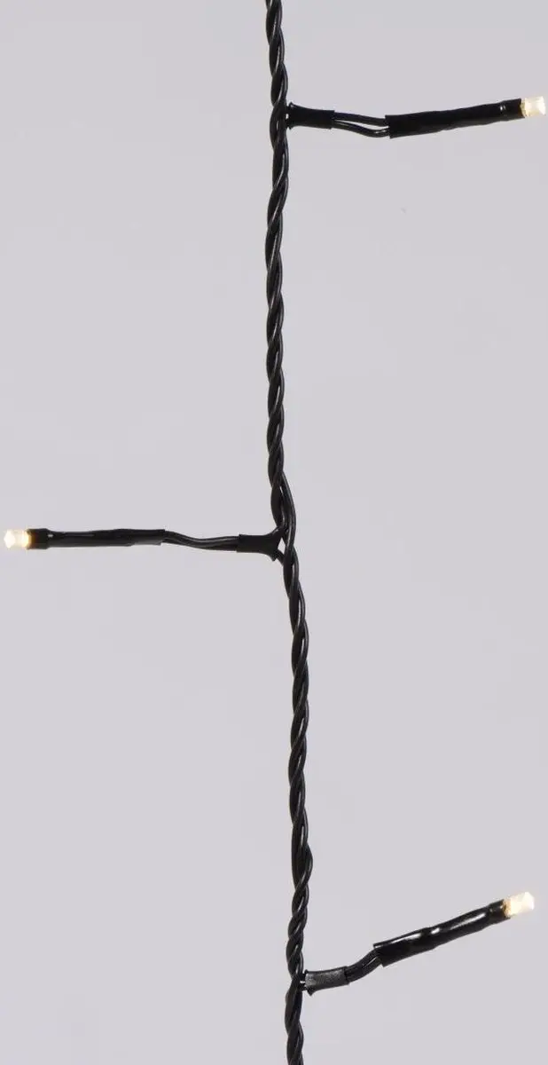 Lumineo Basic Twinkle Lights 360LED 27m - Warm wit - Zwart - afbeelding 6 van 6