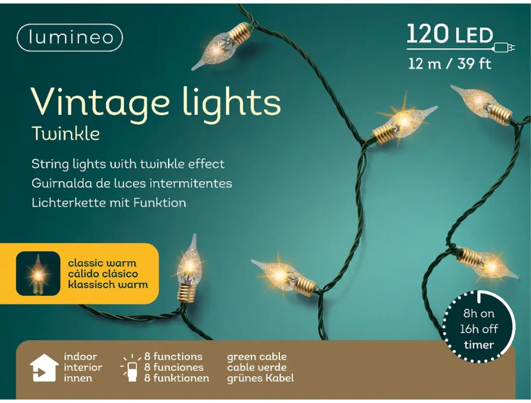Lumineo Vintage kerstverlichting