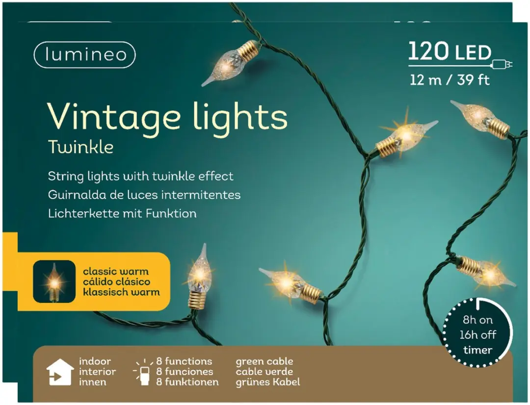 Lumineo Vintage kerstverlichting