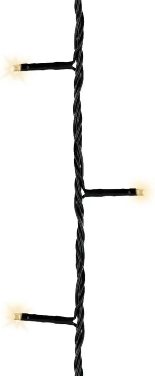 Lumineo Kerstverlichting 18m Warm Wit 240 LED - Zwart - afbeelding 5 van 6