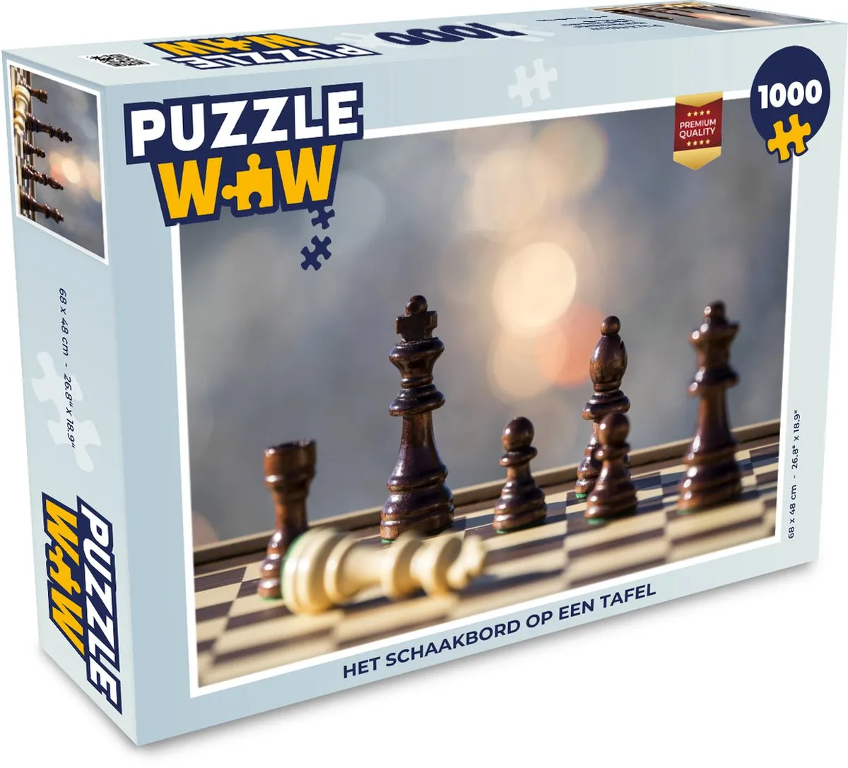 PuzzleWow Legpuzzel 1000 Stuks - Multicolor