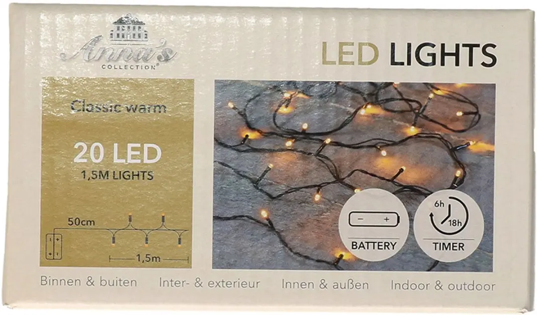 Anna's Collection Kerstverlichting Ivy