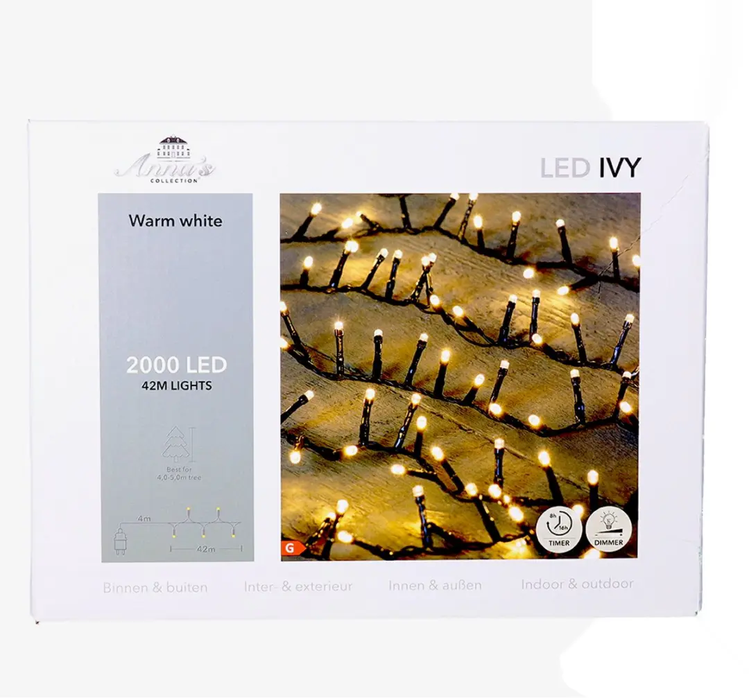 Anna's Collection Kerstverlichting Ivy