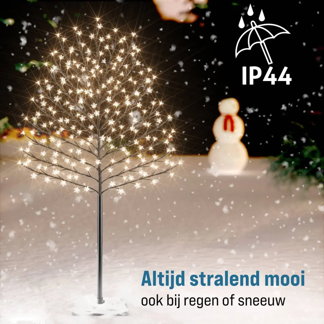 Monzana Kerstverlichting Kersenbloesem Lichtboom 180cm - 200 LED