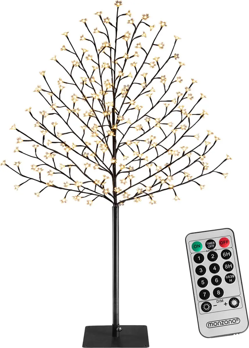 Monzana Kerstverlichting Kersenbloesem Lichtboom 180cm