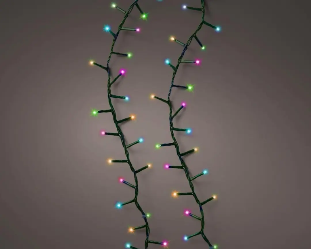Lumineo kerstverlichting LED Compact Lights 45m, soft multicolor