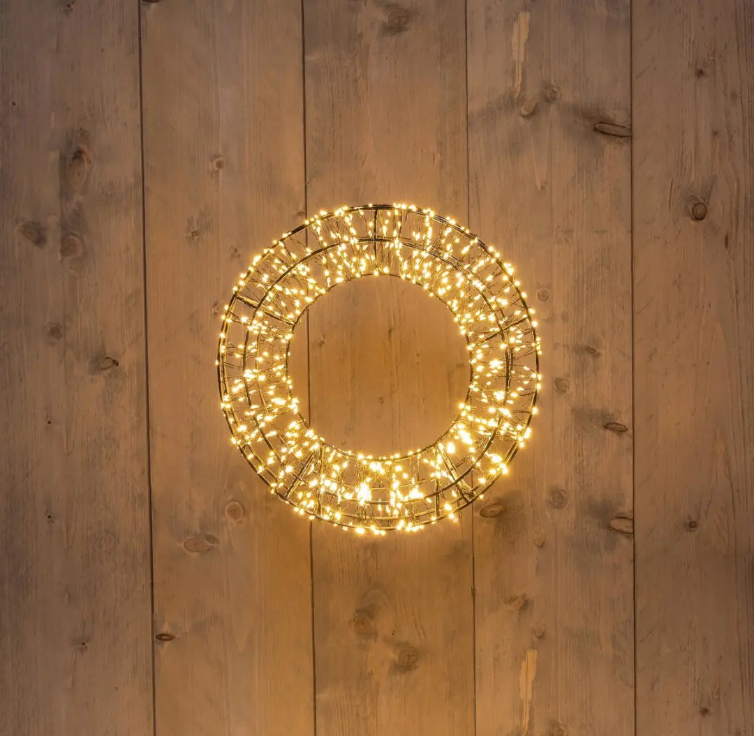 Anna's Collection Kerstkrans Metaal 1200LED