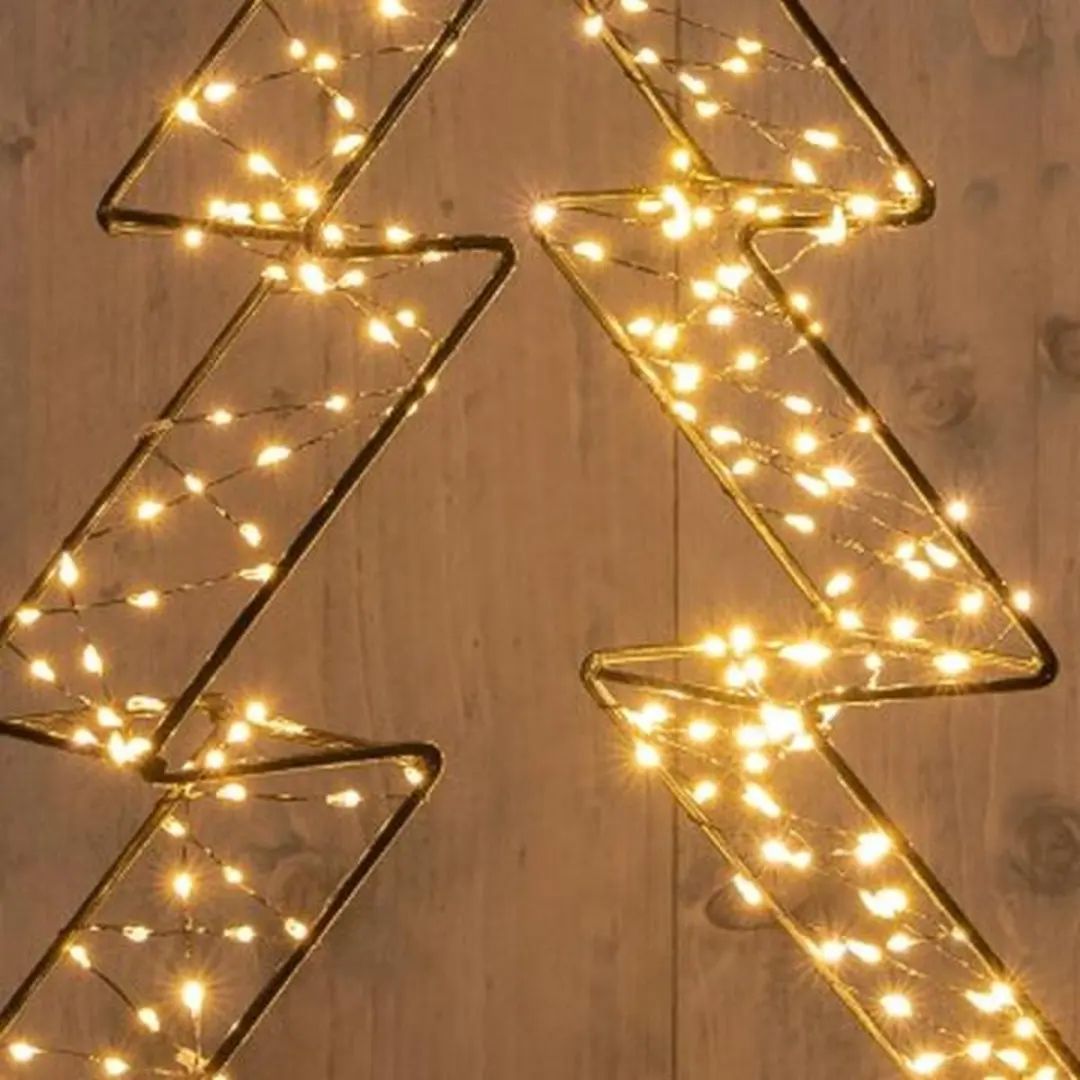 Anna's Collection Kerstverlichting 3D Boom - 300 LED Warm Wit