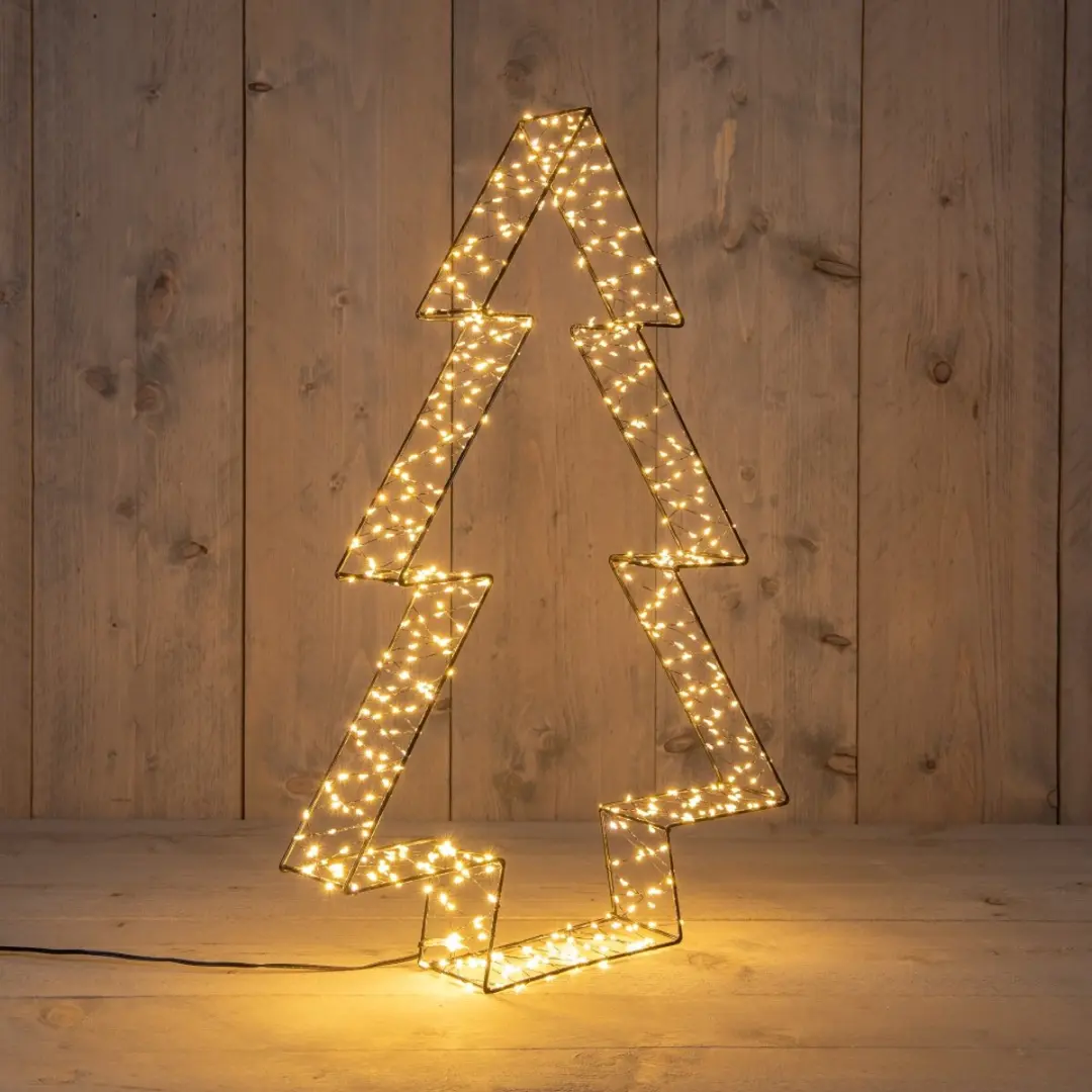 Anna's Collection Kerstverlichting Boom 3D Metaal