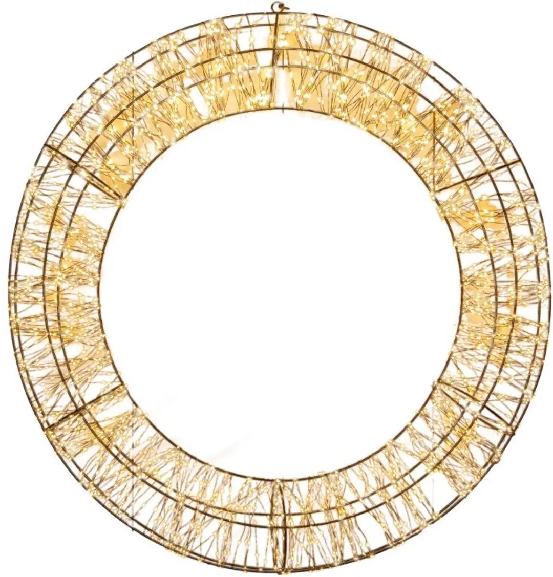 Anna's Collection Kerstkrans Metaal 2400LED