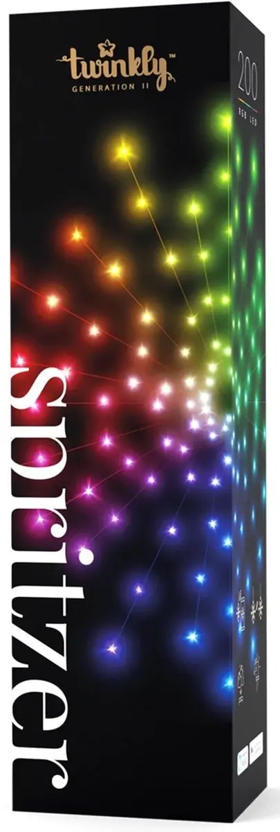 Twinkly 3D-Spritzer Smart Kerstverlichting 200 RGB LED - Multicolor