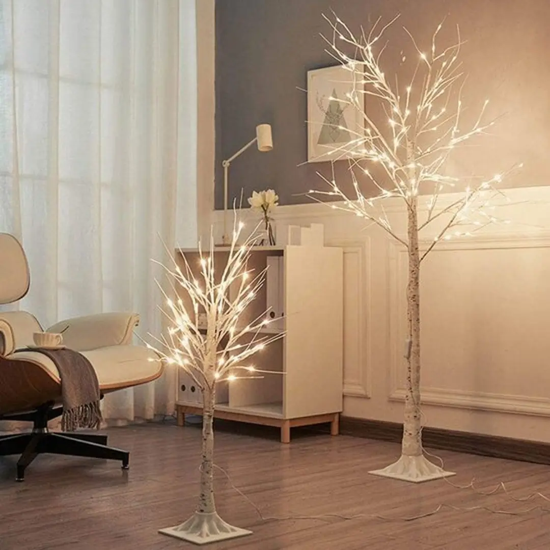 Groenovatie LED Kerstverlichting Boom 120cm Warm Wit - 60 Lichtpunten