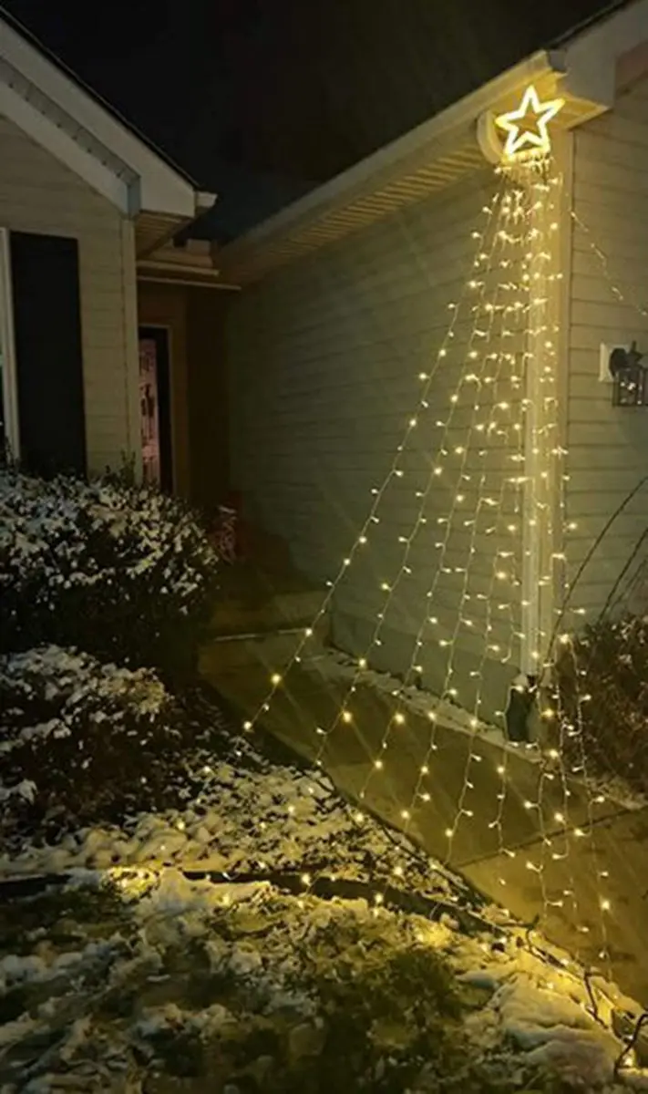 Groenovatie LED Kerstverlichting Lichtketting 320 Warm Wit - 4x3m