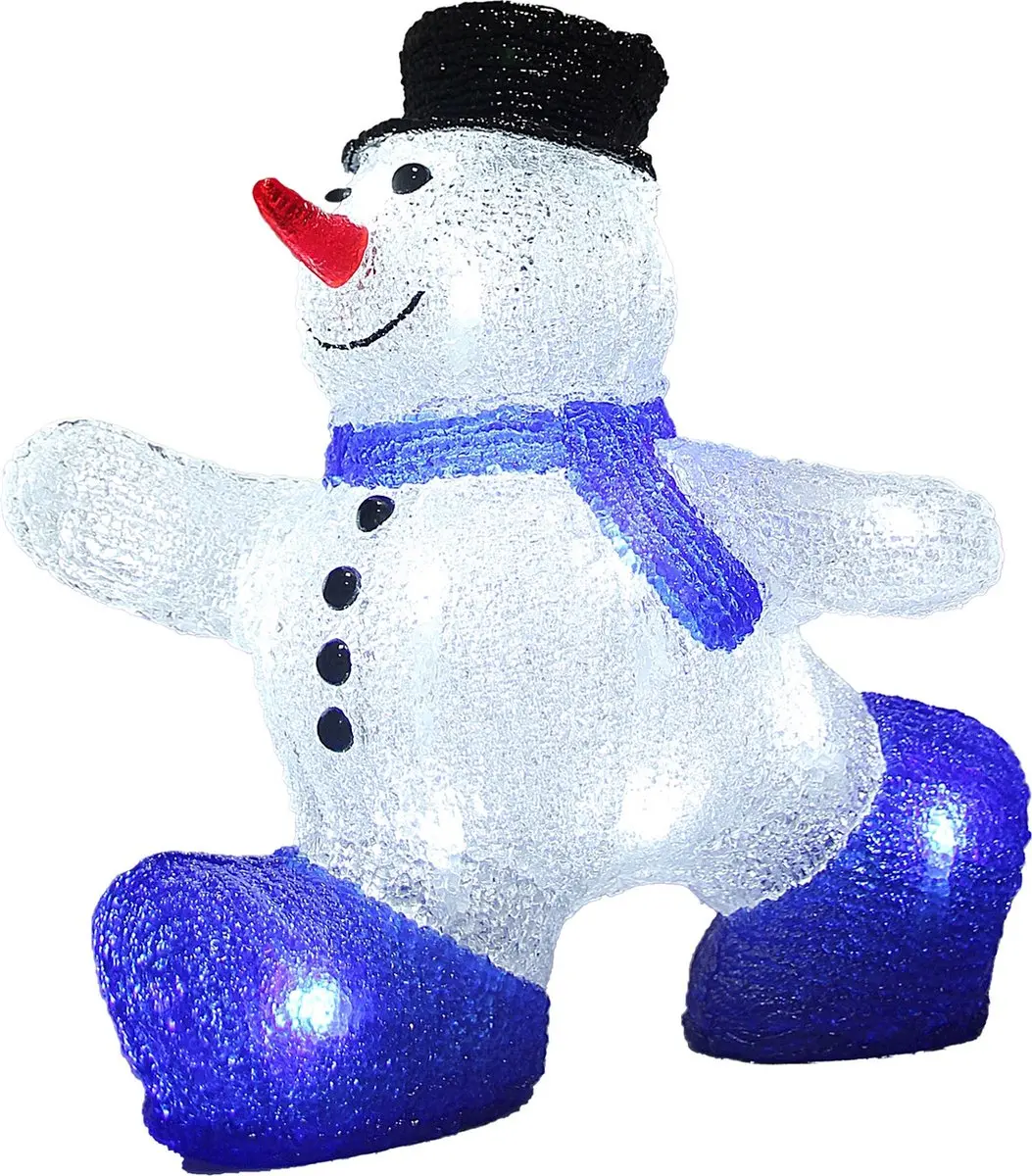 Deuba Kerstfiguur Sneeuwman M