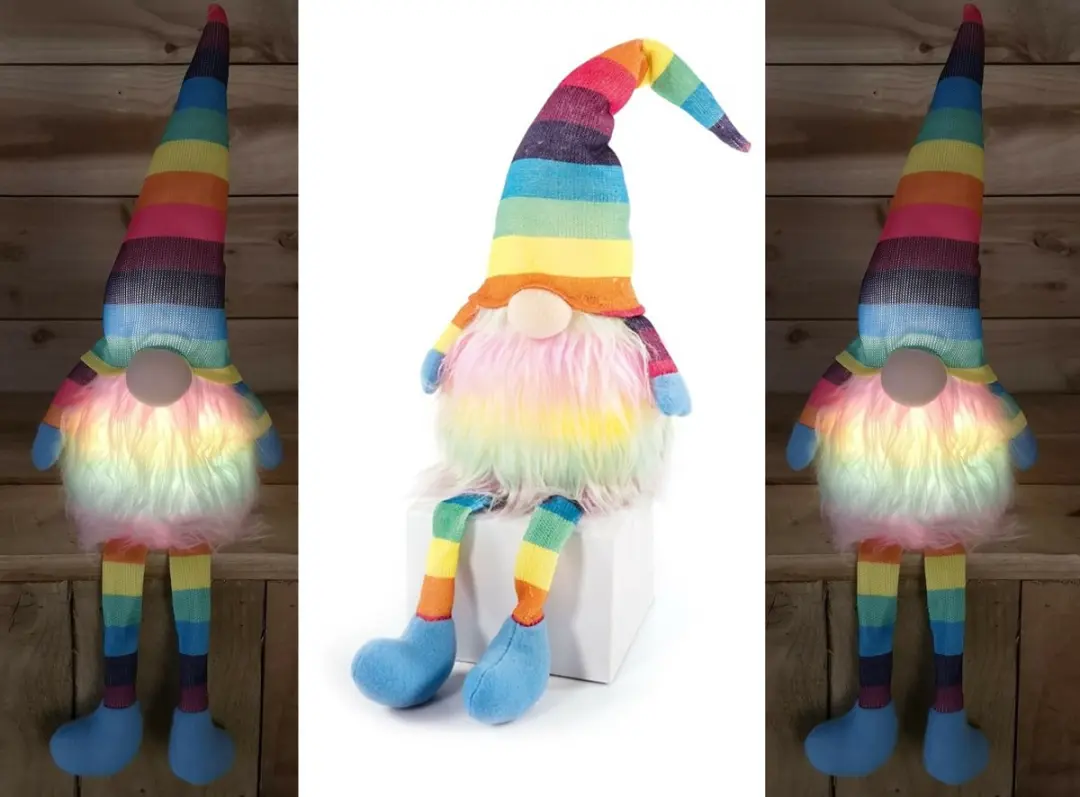 Premier Verlichte Staande Regenboogkabouter