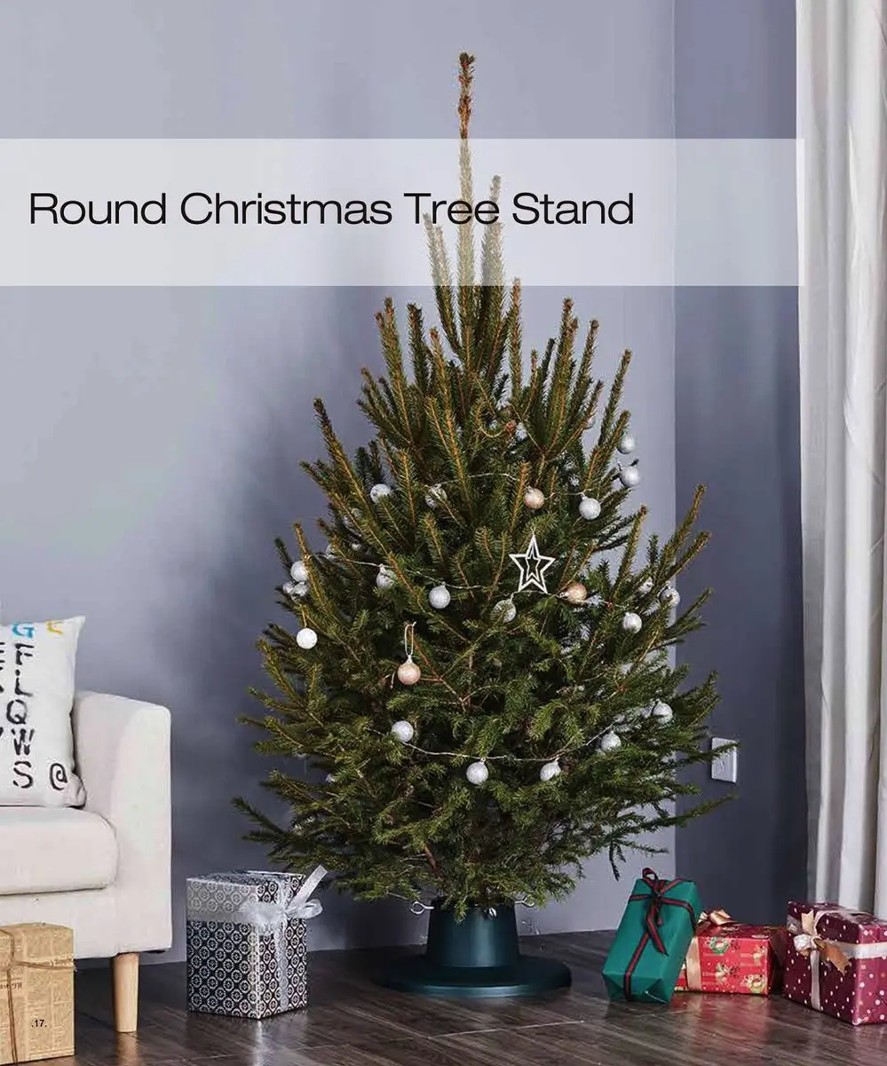 Famiflora Kerstboomvoet met schroefklem Groen - afbeelding 3 van 3