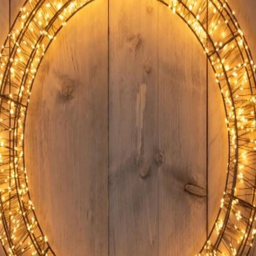 Anna's Collection Kerstkrans 1200LED Warm Wit - 56cm