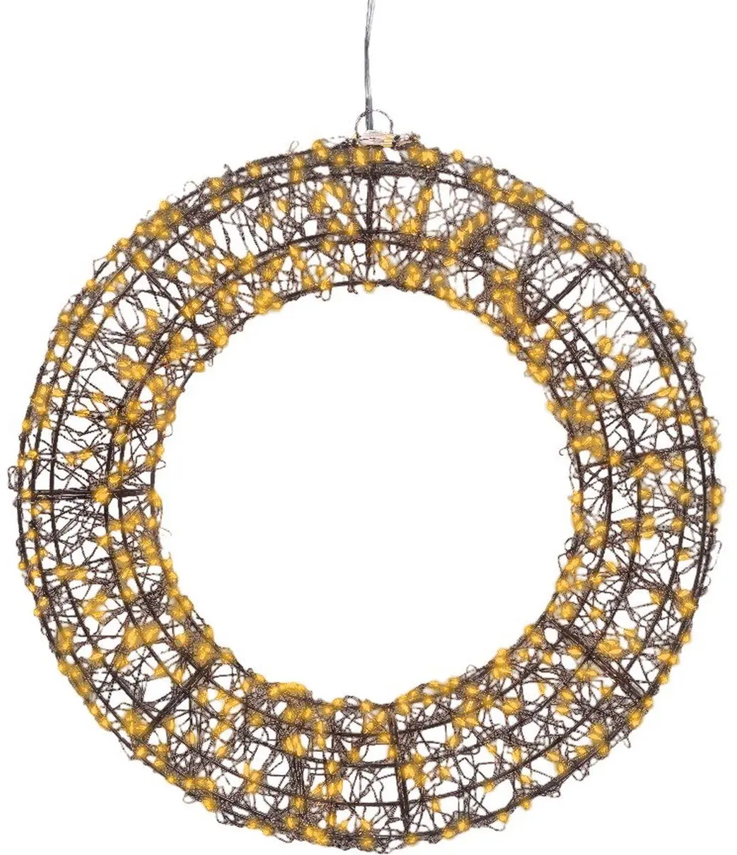 Lumineo Classic Warm Micro-LED Kransframe 38cm