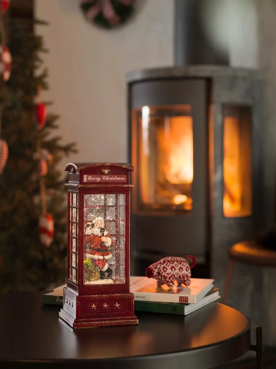 Konstsmide LED Sneeuwlantaarn Kerstman - Warm wit - afbeelding 5 van 6