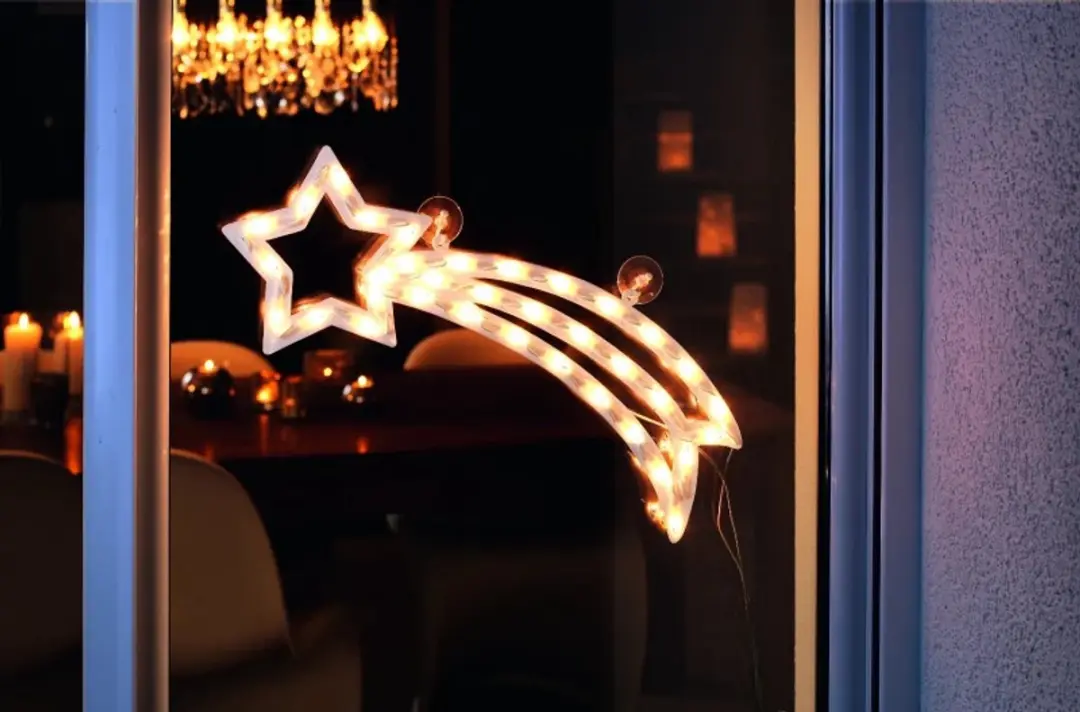 Konstsmide Ster 35 LED Raamdecoratie - 2200K - 35 Stuks - afbeelding 3 van 6