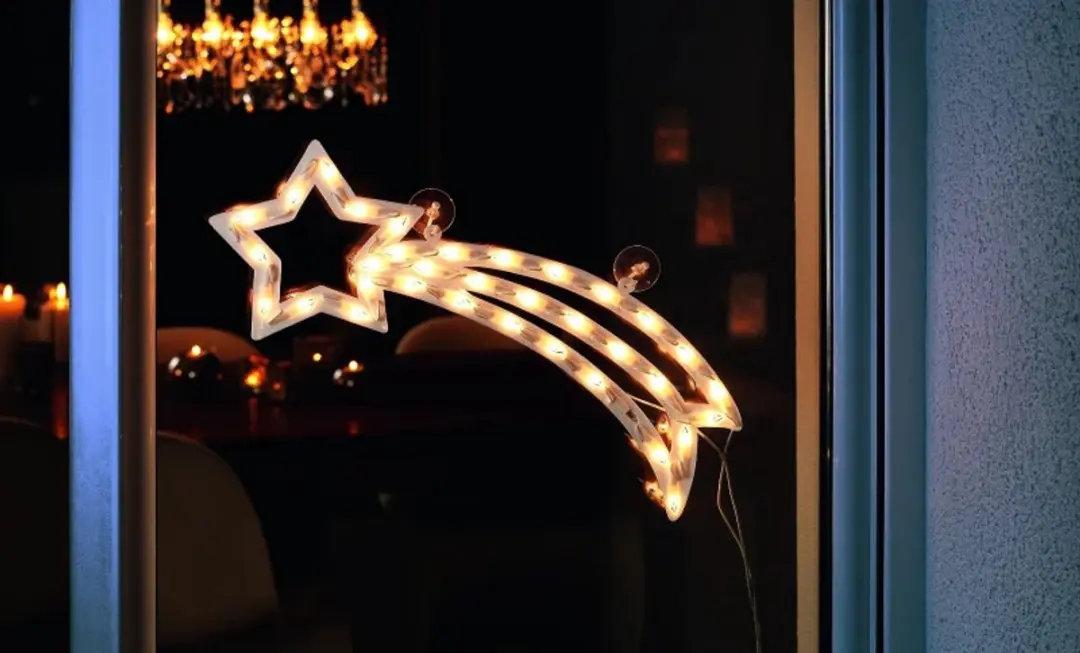 Konstsmide Ster 35 LED Raamdecoratie - 2200K - 35 Stuks - afbeelding 4 van 6