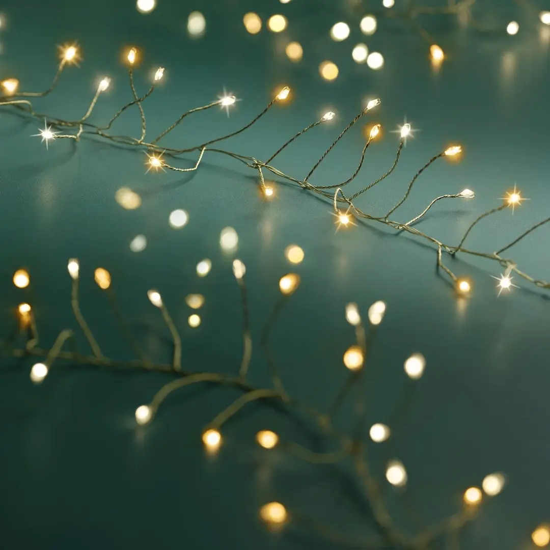 Lumineo Micro LED Kerstverlichting 6m - 480 Lampjes Warm Wit