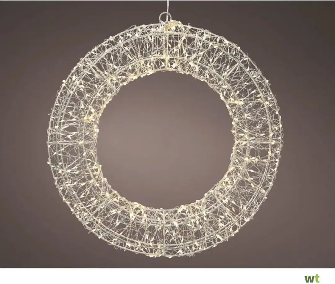 Kaemingk Lumineo Micro LED-Lichtkrans Warmwit - 28cm