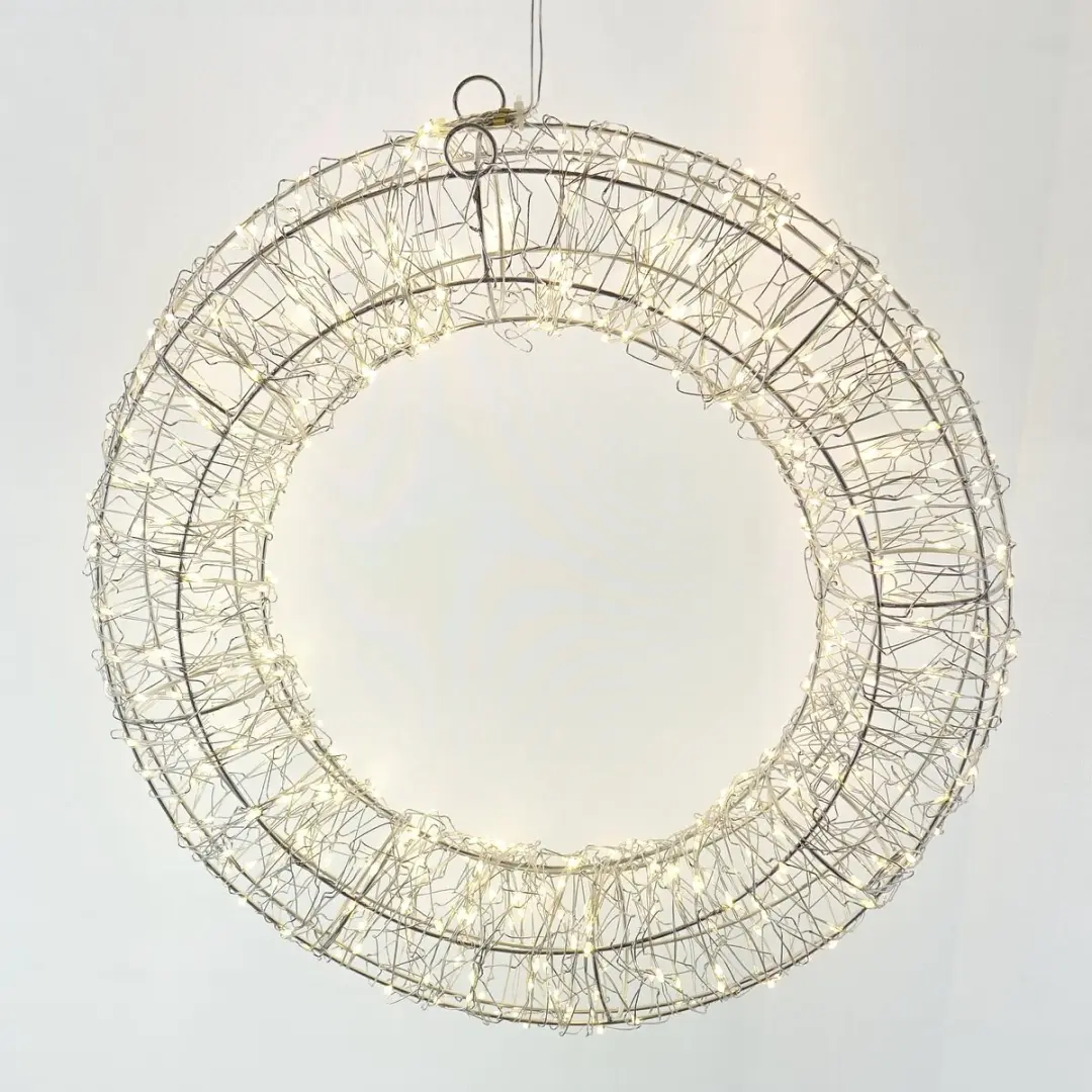 Kaemingk Lumineo Micro LED-Lichtkrans Warmwit - 28cm