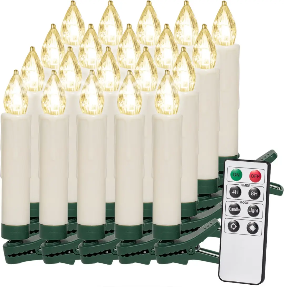 Monzana LED Kaarsverlichting 20 Stuks