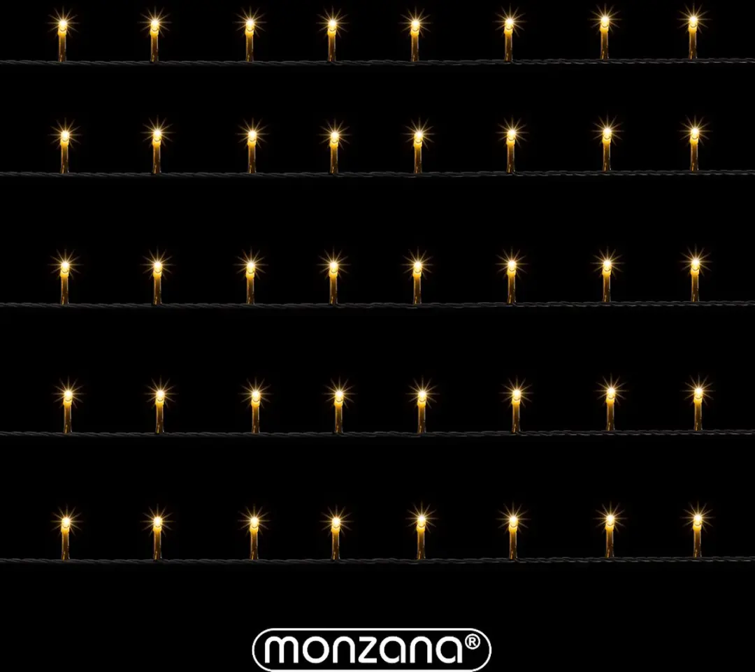 Monzana Kerstlichtsnoer 400 LED Warm Wit