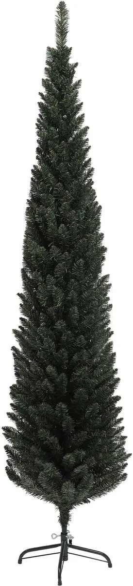 HOMCOM-Kerstboom-55x55x195cm-Kunststof-Groen